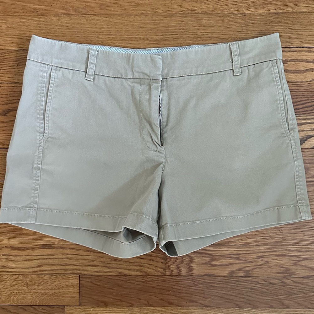 J. Crew 4” Women's Tan Shorts